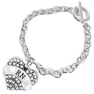 The Perfect Gift "RN" Hypoallergenic Bracelet, Safe - Nickel, Lead & Cadmium Free!