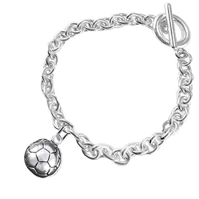 Soccer Jewelry ©2016 Hypoallergenic Adjustable Bracelet, Safe - Nickel & Lead Free