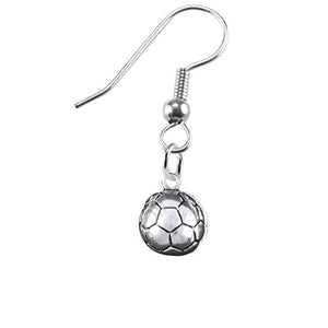 The Perfect Gift " Soccer Jewelry Earring" ©2016 Hypoallergenic Earring, Safe - Nickel & Lead Free