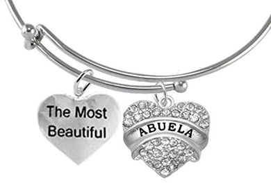 The Most Beautiful Abuela, Hypoallergenic, Safe - Nickel & Lead Free