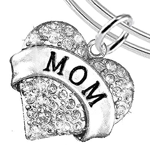 Mom Charm Bracelet ©2015 Hypoallergenic, Safe - Nickel, Lead & Cadmium Free!