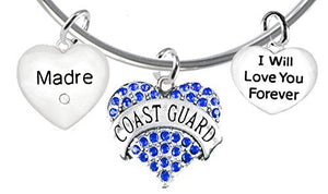 Coast Guard Madre, I Will Love You Forever, Safe - Nickel & Lead Free
