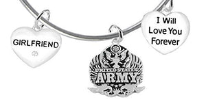 Girlfriend, I Will Love You Forever, Army, Safe - Nickel & Lead Free