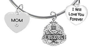 Mom, I Will Love You Forever, "Air Force", Safe - Nickel & Lead Free