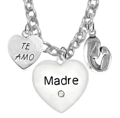 Te Amo, Madre, Mother And Her Child,Hypoallergenic, Safe, No Nickel, Cadmium, Lead  463-1891-571N1