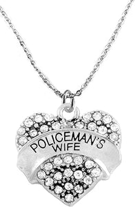 Policeman's Wife, Necklace, Earring, and Bracelet Set, Hypoallergenic, Safe-Nickel, Lead, Cadmium Free