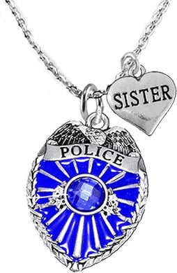 Policeman's Daughter Necklace, Hypoallergenic, Safe-Nickel, Lead, Cadmium Free