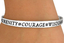 Serenity Prayer Bracelet Medium To Large Wrist Size, Hypoallergenic, Safe-Nickel, Lead, And Cadmium Free