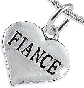 Fiancé Necklace, Hypoallergenic, WILL NOT IRRITATE Anyone With Sensitive Skin, Safe, Nickel, Lead & Cadmium Free.