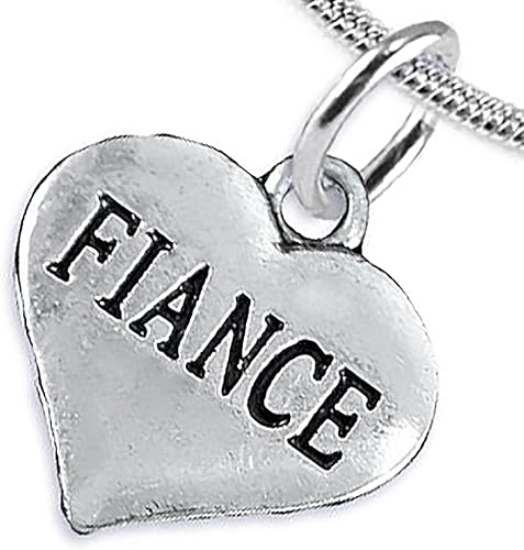 Fiancé Necklace, Hypoallergenic, WILL NOT IRRITATE Anyone With Sensitive Skin, Safe, Nickel, Lead & Cadmium Free.
