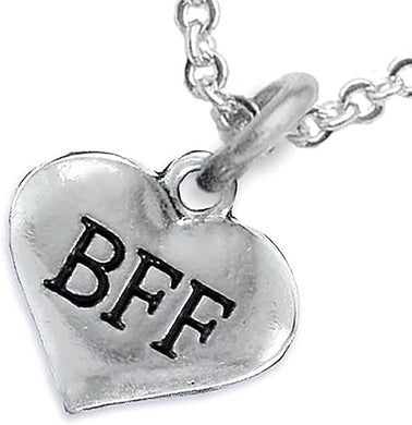 BFF Adjustable Necklace, Hypoallergenic, WILL NOT IRRITATE Anyone With Sensitive Skin, Safe, Nickel, Lead & Cadmium Free.