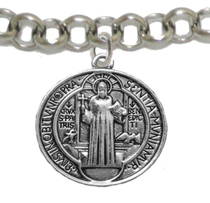 Saint Benedict Bracelet Protect Me from Harm Prayer, From Evil, From the Devil. Nickel & Lead Free
