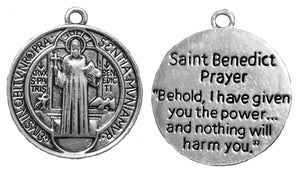 Saint Benedict Bracelet Protect Me from Harm Prayer, From Evil, From the Devil. Nickel & Lead Free