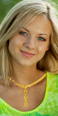 Messianic Fashion,Ichthus Fish,Used As Secret Symbol By Persecuted Early Christians,Star Of David Symbolizes Jesus's Faith.Necklace Is Adjustable 14KT Goldtone Chain.What A Wonderful Gift For Yourself,Or Someone Special. Comes In Black Velvet Bag