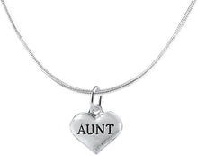 Aunt Adjustable Necklace, Hypoallergenic, Will NOT Irritate Anyone with Sensitive Skin, Safe, Nickel, Lead & Cadmium Free.