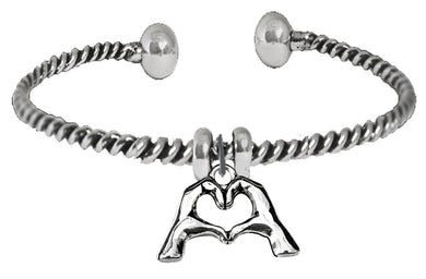 Everyone Is Doing It! Forming Their Fingers And Hands Into The Shape Of A Heart Saying  