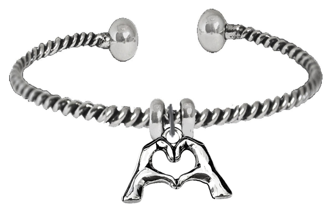 Everyone Is Doing It! Forming Their Fingers And Hands Into The Shape Of A Heart Saying  
