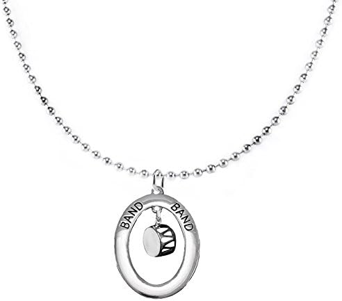 Drum, Hypoallergenic Adjustable Necklace, Safe-Nickel, Lead And Cadmium Free
