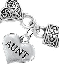Aunt Charm Bracelet, Hypoallergenic, Will NOT Irritate Anyone with Sensitive Skin, Safe, Nickel, Lead & Cadmium Free.