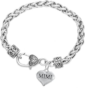 Mimi Charm Bracelet, Hypoallergenic, Will NOT Irritate Anyone with Sensitive Skin, Safe, Nickel, Lead & Cadmium Free.