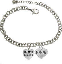 The Most Beautiful Mamaw, Adjustable, Hypoallergenic, Safe-Nickel, Lead, Cadmium Free