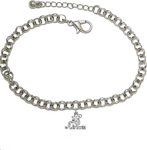 Air Force, I Love My Airman, Adjustable Bracelet Hypoallergenic, Safe-Nickel, Lead, Cadmium Free