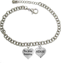 The Most Beautiful Memaw, Adjustable, Hypoallergenic, Safe-Nickel, Lead, Cadmium Free