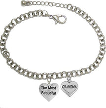 The Most Beautiful Grandma, Adjustable, Hypoallergenic, Safe-Nickel, Lead, Cadmium Free
