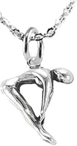 Swimming Diver Necklace Adjustable Hypoallergenic, Safe-Nickel, Lead & Cadmium Free!