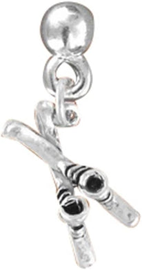 Snow Skis Hypoallergenic Earring, Safe-Nickel, Lead & Cadmium Free!