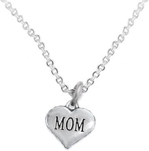Mom Charm Necklace, Hypoallergenic, Will NOT Irritate Anyone with Sensitive Skin, Safe, Nickel, Lead & Cadmium Free.