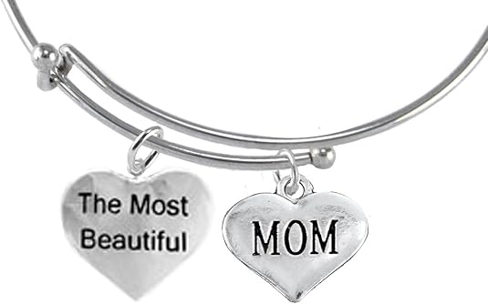 The Most Beautiful Mom, Adjjustable, Hypoallergenic, Safe-Nickel, Lead, Cadmium Free
