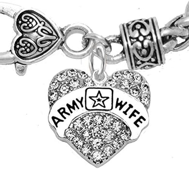The Army Wife Hypoallergenic Bracelet, Safe-Nickel, Lead, Cadmium Free