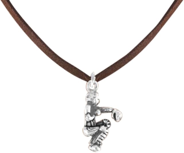 Softball Necklace, US Softball Necklace, Softball, Softball Necklace, Softball Moms Necklace, Softball Jewelry, US United States Softball Team Necklace, Hypoallergenic, Adjustable 15 to 18 Inches