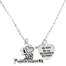 Policeman's, I Love My Policeman, My Wife, My Joy, My Sunshine, Adjustable, Hypoallergenic, Safe-Nickel, Lead, Free