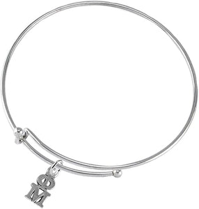 Phi Mu Licensed Sorority Jewelry Manufacturer, Adjustable Cardinali® Miracle Wire Bracelet, Hypoallergenic, Safe-No Nickel, No Lead, And No Poisonous Cadmium