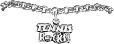 Great Gift Tennis Rocks Adjustable, Hypoallergenic Bracelet, Safe-Nickel, Lead, and Cadmum Free!