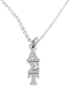 Alpha Sigma Tau Hypoallergenic Safe Necklace Nickel, Lead, Cadmium Free