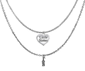 Gamma Phi Beta Silvertone Double Chain Fashion Necklace, Adjustable From 18 Inches To 21 Inches. What A Great Gift For Yourself, Or A Little Sister. Licensed Sorority Jewelry ©2024