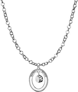 Drum, Hypoallergenic Adjustable Necklace, Safe-Nickel, Lead And Cadmium Free