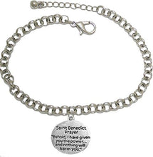 Saint Benedict Bracelet Protect Me from Harm Prayer, from Evil, from The Devil. Nickle, Lead Cadmium Free