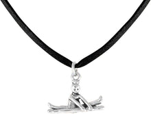 Gymnastic On Balance Beam Necklace, Adjustable, Hypoallergenic, Nickel, Lead & Cadmium Free!