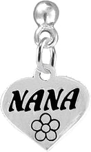 Nana Charm Post Earring Hypoallergenic, Safe-Nickel, Lead & Cadmium Free!