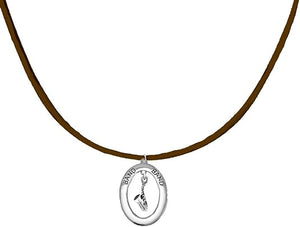 Band Saxophone Player, Hypoallergenic Adjustable Necklace, Safe-Nickel, Lead and Cadmium Free