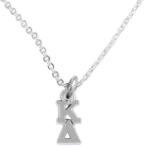 Kappa Delta - Licensed Sorority Jewelry Manufacturer, Hypoallergenic Safe Lavaliere Necklace, No Nickel, No Lead, And No Poisonous Cadmium