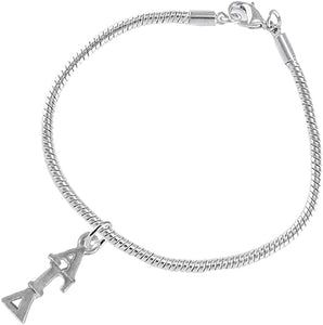 Alpha Gamma Delta Hypoallergenic Safe Bracelet Nickel, Lead, Cadmium Free