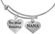The Most Beautiful Nana, Adjustable, Hypoallergenic, Safe-Nickel, Lead, Cadmium Free