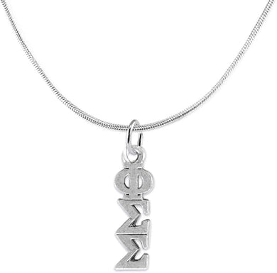 Phi Sigma Sigma Lavaliere/Necklace, Adjustable, Licensed Sorority Jewelry Manufacturer, Hypoallergenic, Safe-No Nickel, No Lead, And No Poisonous Cadmium