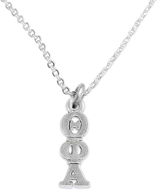 Theta Phi Alpha-Licensed Sorority Jewelry Manufacturer, Adjustable, Cable Chain Hypoallergenic Safe Necklace-No Nickel, No Lead, And No Poisonous Cadmium