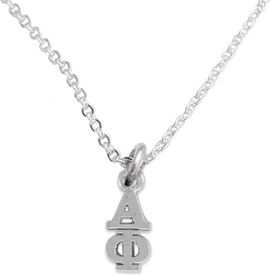 Alpha Phi - Licensed Sorority Jewelry Manufacturer, Hypoallergenic Safe Lavalier Necklace